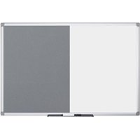 Bi-Office Maya Combination Board Grey FeltMagnetic Surface 90x60cm