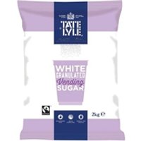 Tate and Lyle White Vending Sugar 2kg (Pack of 6) A00696PACK Tate and Lyle White Vending Sugar 2kg (Pack of 6) A00696PACK