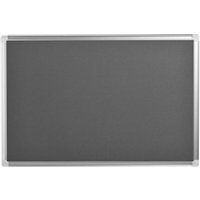 Bi-Office New Generation A9 Felt Noticeboard 180x120cm Grey FA2742830