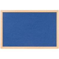 Bi-Office Earth Blue Felt Notice Board,