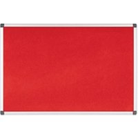 Bi-Office New Generation A9 Felt Noticeboard 120x120cm Red FA3846170