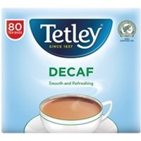 Tetley Decaffeinated Tea Bag (80 Pack) 5012X Tetley Decaffeinated Tea Bag (80 Pack) 5012X