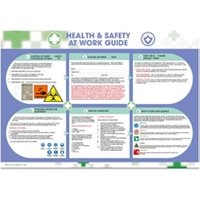 Health Safety at Work Poster 590x420mm