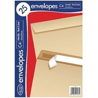 County Stationery C4 Manilla Envelopes (20 Pack)