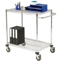 Slingsby Mobile Trolley 2-Tier Chrome 372995 SBY19673