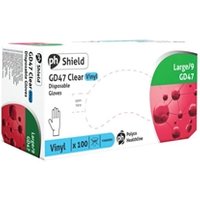 UK Office Direct Enjoy 42% Off Large Clear Shield Powdered Vinyl Gloves