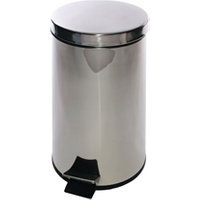 Unbranded Stainless Steel Pedal Bin 12 Litre KCO568W12 CPD00612