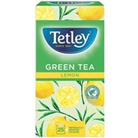 Tetley Green Tea With Lemon Tea Bags (25 Pack) 1571A Tetley Green Tea With Lemon Tea Bags (25 Pack) 1571A