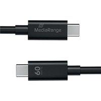 MediaRange USB Type C Cable Charge and Sync USB 3.0 1.2m Black MediaRange USB Type C Cable Charge and Sync USB 3.0 1.2m Black