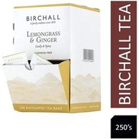 Birchall Lemongrass & Ginger Tea Envelopes 250s NWT3519
