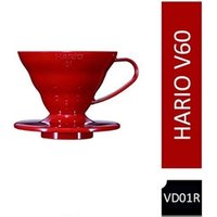 Hario V60 Plastic Coffee Dripper Red - Size 01 VD-01R