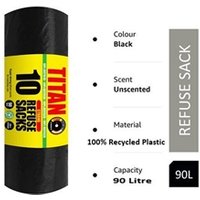 Super Strong Refuse Bin Sacks Large 90 Litre & 100 Recycled 10s