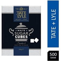 Tate & Lyle Fairtrade White Sugar Cubes 500g - PACK (10) Tate & Lyle Fairtrade White Sugar Cubes 500g - PACK (10)
