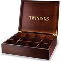 Twinings 12 Compartment Wooden Display Box (Empty)