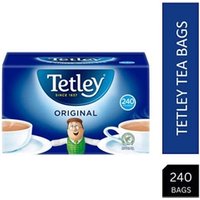 Tetley 240’s 2-Cup Original Black Tea - Tetley 240’s 2-Cup Original Black Tea -