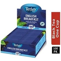 Tetley English Breakfast String & Tag 100’s - PACK (12) Tetley English Breakfast String & Tag 100’s - PACK (12)