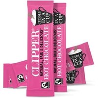 Clipper Fairtrade Hot Chocolate Sachets 100 x 28g NWT808