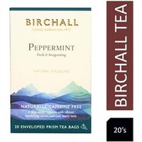 Birchall Plant Based Prism Enveloped Teabags - Peppermint 20s NWT3510