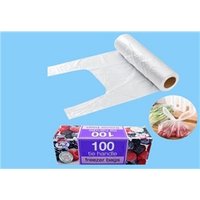 TidyZ B0262 Freezer Bags, tie handle Large Pack of 100 NWT7798