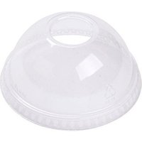 Belgravia 10oz Domed Lids With Hole (For Smoothie Cups) 100s - PACK 10