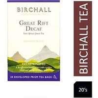Birchall Plant Based Prism Enveloped Teabags - Great Rift DECAF 20s