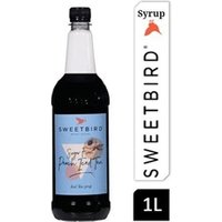 Sweetbird Sugar Free Peach Iced Tea Syrup 1litre Plastic NWT4181