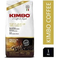 Kimbo Top Flavour 100% Arabica 1kg Italian Coffee Beans Kimbo Top Flavour 100% Arabica 1kg Italian Coffee Beans
