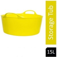 Gorilla Tub® Small Shallow 15L | Colour: Yellow