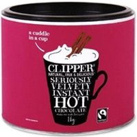 Clipper Fairtrade Instant Hot Chocolate 1kg - PACK (4)