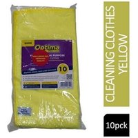 Janit-X Microfibre Cleaning Cloths Yellow Pack 10's - PACK (20)