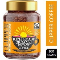 Clipper Organic Rich Roast Single Origin Arabica Coffee 100g NWT003
