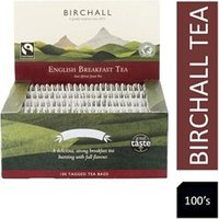 Birchall Premium English Breakfast String & Tagged Tea 100s