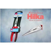 Hilka 8inch Soft Grip Longnose Precision Carbon Steel Pliers NWT4239