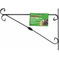 14 inch Hanging Basket Bracket BLACK NWT6214
