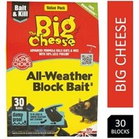 The Big Cheese All Weather Block Bait 30x10g (STV213) The Big Cheese All Weather Block Bait 30x10g (STV213)