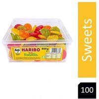 Haribo Rotella Sweets Tub 100s NWT2122