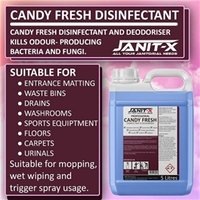 Janit-X Professional Candy Fresh Disinfectant & Deodoriser 5 Litre