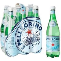 San Pellegrino Sparkling Water 6 X 1ltr Plastic Bottle NWT602