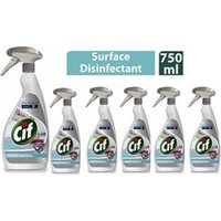 Cif Pro-Formula Alcohol Plus Disinfectant Spray 750ml - PACK (6)