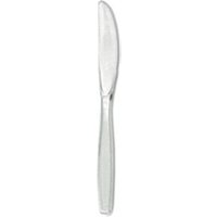 Plastic Premium Clear Knives 100s