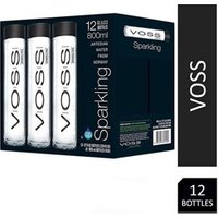 Voss Artesian Sparkling Water, Glass 12x Voss Artesian Sparkling Water, Glass 12x
