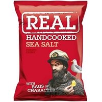 Real Crisps Sea Salt 24 x 35g NWT2255
