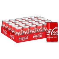 Coca-Cola Soft Drink 150ml Can Pack of 24 NWT2359