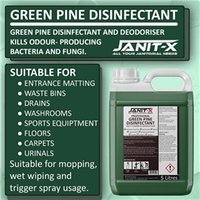 Janit-X Professional Green Pine Disinfectant Deodoriser Concentrate 5L