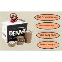 Denva Buff Packaging Tape 48mm x 66mm Ex