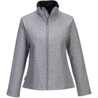 Portwest Womens Print and Promo Softshell 2L M Gry Marl POW39348