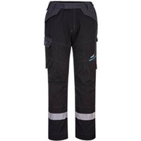 Portwest WX3 FR Service Trousers 34 Blk POW36830