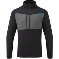 Portwest WX3 Half Zip Tech Fleece 2XL Blk POW38776