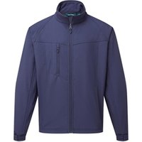 Portwest Oregon Mens Softshell Jacket 3L 4XL Navy POW21060