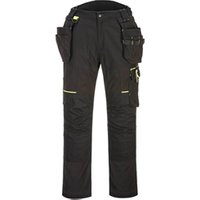 Portwest WX3 Eco Stretch Holster Trousers 38 Blk POW35732